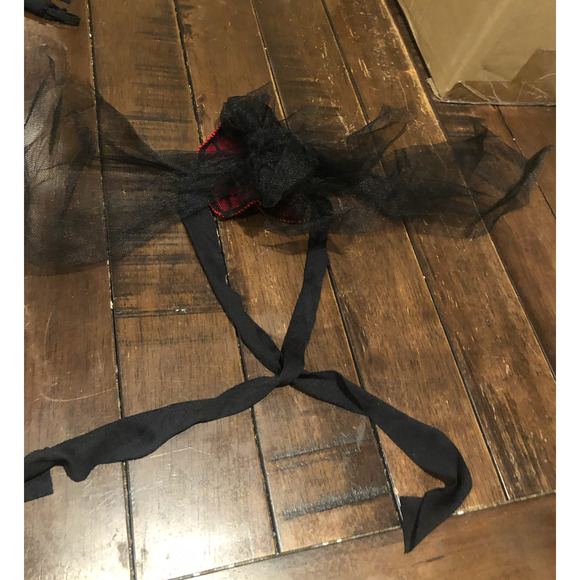 EUC Vintage Spider Witch Cape Hat Wrist Bundle Set Halloween Costume Accessories - Picture 5 of 11